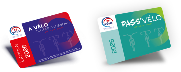 Licence FFVélo 2026 et Pass'Vélo